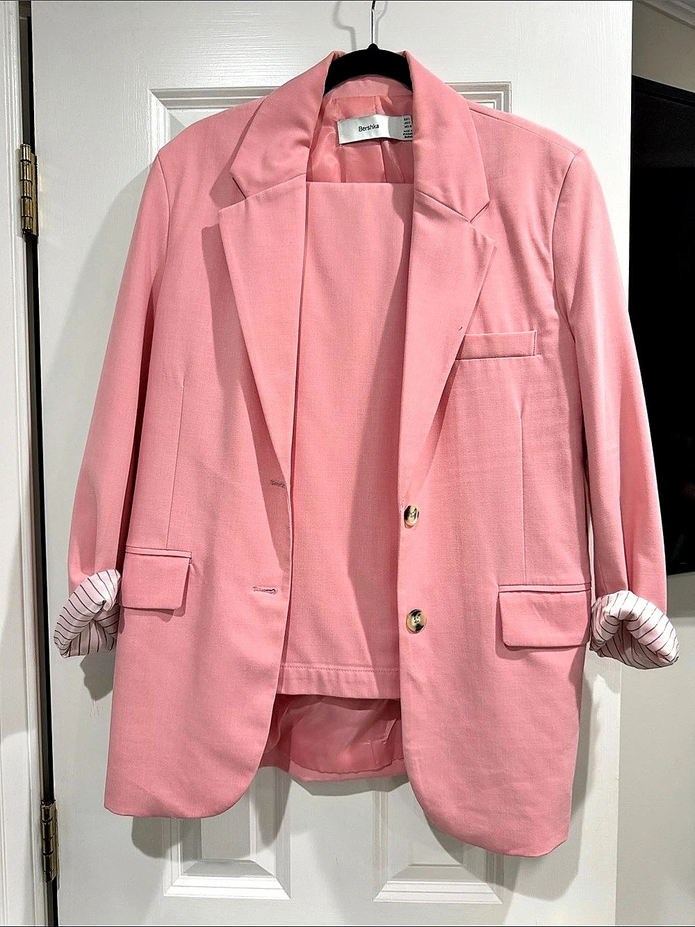Bershka Pink Suit